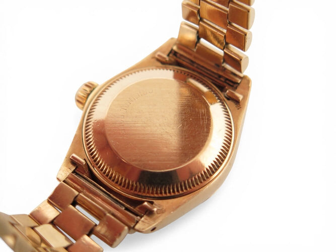 Montre Rolex Oyster Perpetual Datejust Lady - Montre automatique en or jaune 18k réf. 69178 58 Facettes 274054