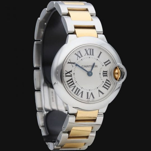 Montre Cartier Montre Ballon Bleu De Cartier 28Mm Quartz 58 Facettes MT45673