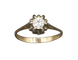 Bague Solitaire - Bague en or rose et diamant 58 Facettes A10472