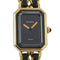 Montre Chanel Premiere Rock Quartz Plated Metal and Leather 58 Facettes konkqe