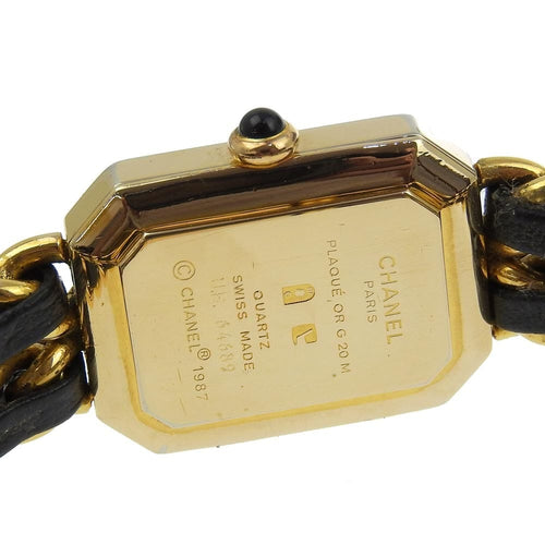Montre Chanel - Montre Première Rock quartz plaquée or et cuir 58 Facettes konkqe