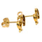 Boucles d'oreilles Tiffany & Co. Paloma Picasso - Boucles d’oreilles Double Loving Heart en or jaune et diamants 58 Facettes ws4gm5