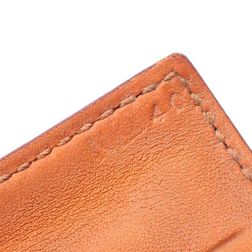 Bracelet Hermès Collier de Chien - Bracelet en cuir orange 58 Facettes qci474ccos