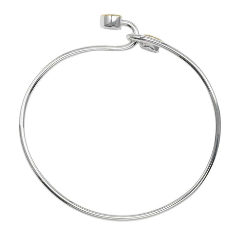 Bracelet Tiffany & Co. Double Heart Lock - Bracelet en argent et or jaune 58 Facettes s3dhie