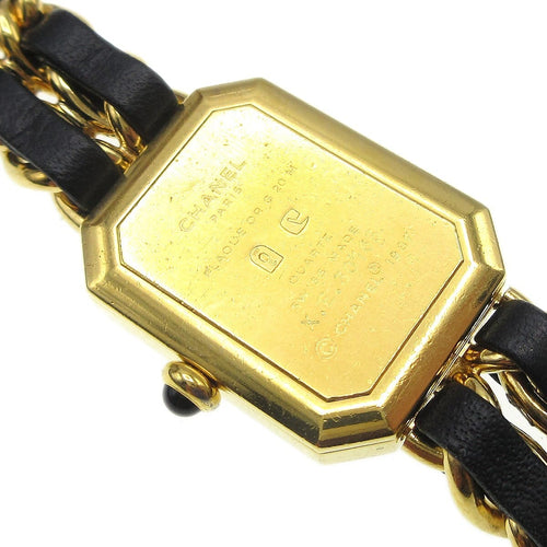 Montre Chanel Première Rock - Montre en métal plaqué et cuir 58 Facettes isdnui