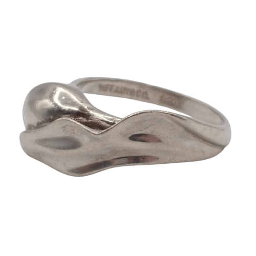 Bague Tiffany & Co. - Bague Tulipe en argent 925 58 Facettes i7bl4qwr5o