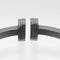 Bracelet Tiffany & Co. - Bracelet T Square en acier inoxydable 58 Facettes b28ars