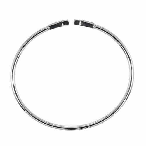Bracelet Tiffany & Co. - Bracelet T Wire en or blanc et diamants 58 Facettes fosxdjwley
