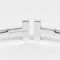 Bracelet Tiffany & Co. - Bracelet T Wire en or blanc et diamants 58 Facettes fosxdjwley