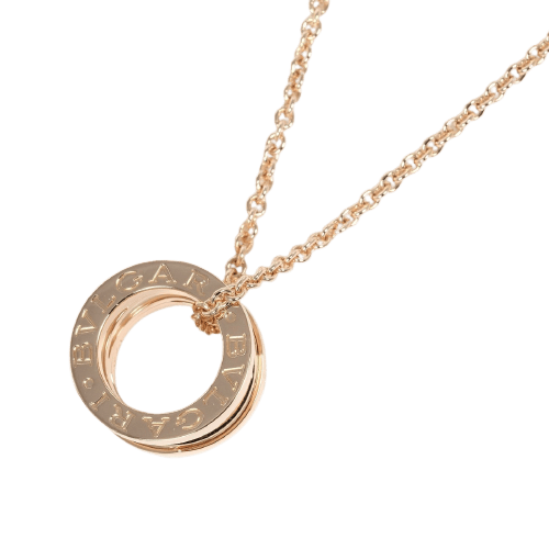 Pendentif Bvlgari B.zero1 Design Legend - Pendentif en or rose et céramique 58 Facettes j8dnv9