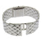 Montre Chanel Matelasse - Montre quartz en acier inoxydable avec lunette diamantée 58 Facettes cgstjh