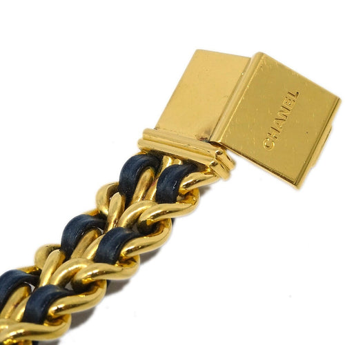 Montre Chanel - Montre Première Rock quartz en métal plaqué or et cuir 58 Facettes dt2i14