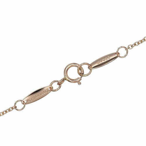 Collier Tiffany & Co. - Collier By the Yard en or rose avec diamant 58 Facettes a7ng43