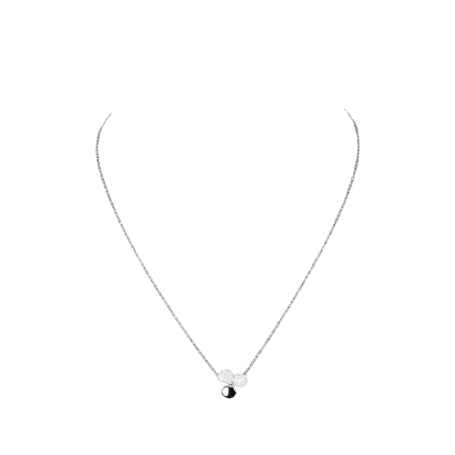 Collier Tiffany & Co. - Collier Open Paper Flower en platine et diamants 58 Facettes qn2dfb