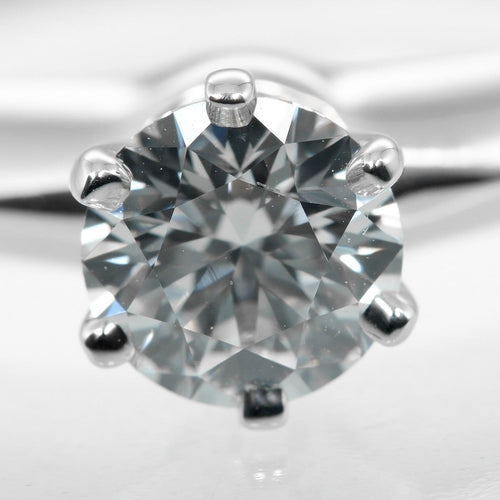 Bague 48 Tiffany & Co. - Bague solitaire Tiffany Setting en platine et diamant 58 Facettes s4huzq