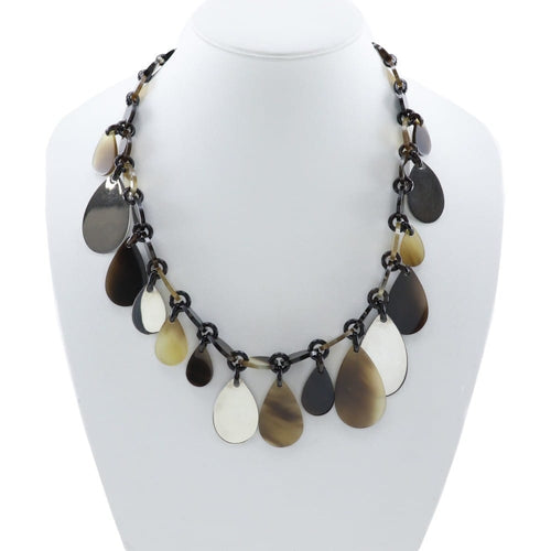 Collier Hermès - Collier en corne de buffle 58 Facettes tj9xuc