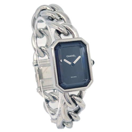 Montre Chanel - Montre Première chaîne quartz en acier inoxydable 58 Facettes u0v7gx