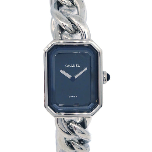 Montre Chanel - Montre Première chaîne quartz en acier inoxydable 58 Facettes u0v7gx