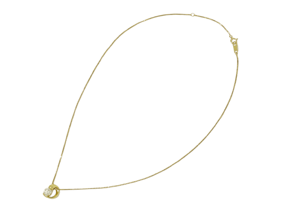 Collier Tiffany & Co. - Collier pendentif cœur en or jaune 18K et diamants 58 Facettes epypy2