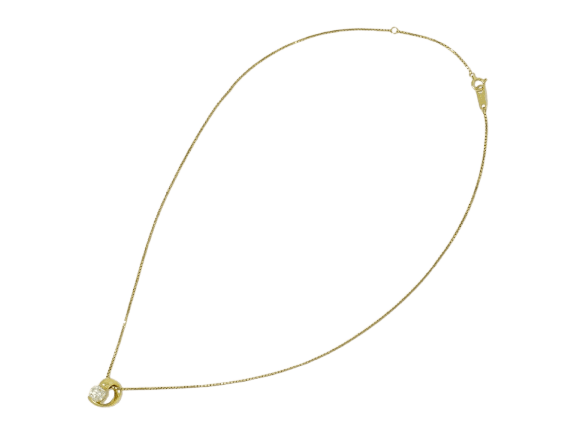 Collier Tiffany & Co. - Collier pendentif cœur en or jaune et diamants 58 Facettes epypy2