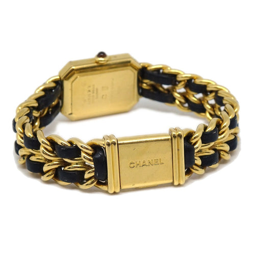 Montre Chanel - Montre Première Rock quartz en métal plaqué et cuir 58 Facettes rgy3px