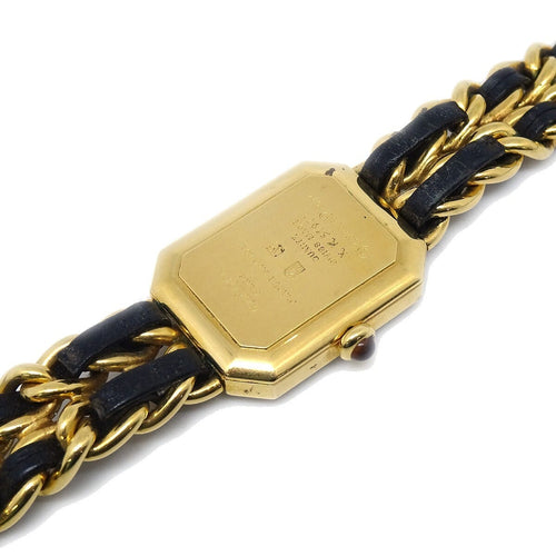 Montre Chanel - Montre Première Rock quartz en métal plaqué et cuir 58 Facettes rgy3px