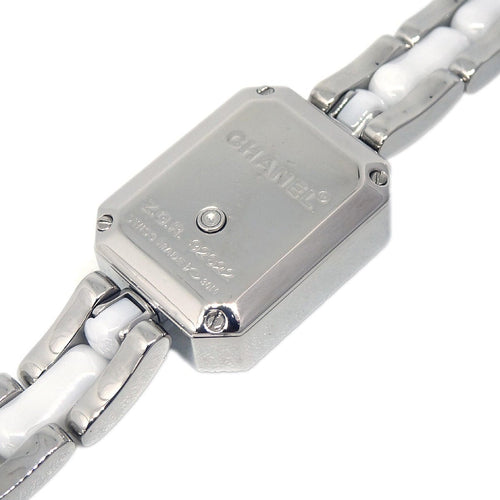 Montre Chanel - Montre Première Mini quartz en acier inoxydable et céramique 58 Facettes yhpjoy