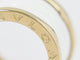 Bague 49 Bvlgari B.Zero1 - Bague trois bandes en or jaune et céramique 58 Facettes lud6fod17y