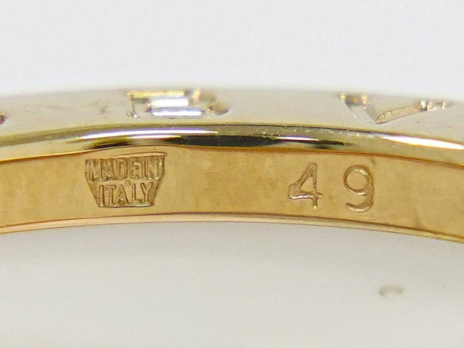Bague 49 Bvlgari B.Zero1 - Bague trois bandes en or jaune et céramique 58 Facettes lud6fod17y