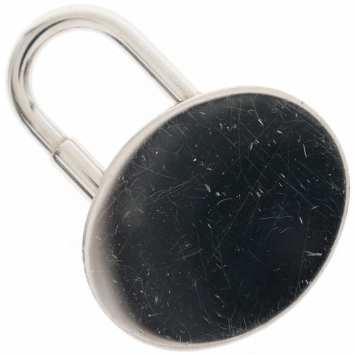 Pendentif Hermès - Charm cadenas L'Homme peut embellir la Terre en métal 58 Facettes aka6bi