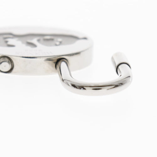 Pendentif Hermès - Charm cadenas L'Homme peut embellir la Terre en métal 58 Facettes aka6bi