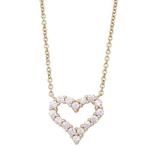 Collier Tiffany & Co. - Collier Sentimental Heart en or jaune 750 58 Facettes z0xz1x