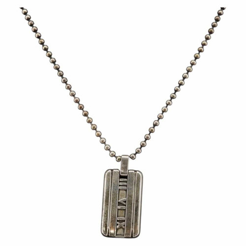 Collier Tiffany & Co. Atlas Bar Pendant Necklace Silver 925 58 Facettes t67fajj25c