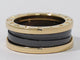 Bague 51 Bvlgari B.Zero1 - Bague One Band en or rose 18K 58 Facettes liugf691dp