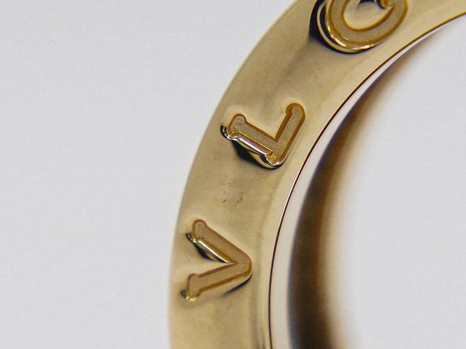 Bague 51 Bvlgari B.Zero1 - Bague One Band en or rose 18K 58 Facettes liugf691dp