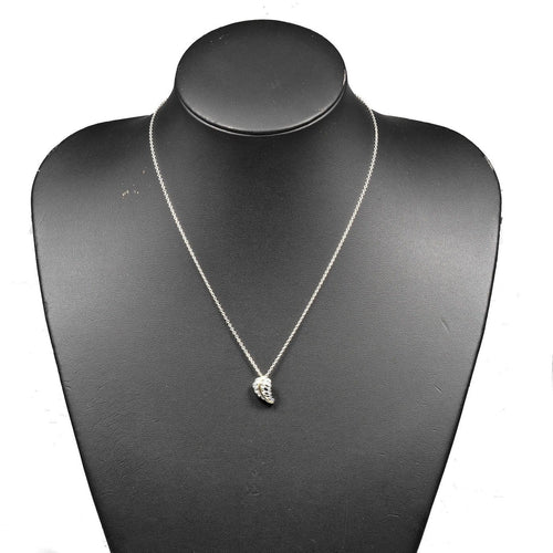 Collier Tiffany & Co. - Collier pendentif feuille en argent 925 et or jaune K18 58 Facettes ahlqr9
