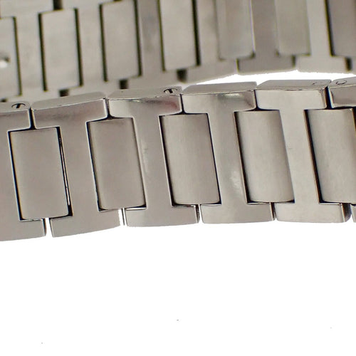 Montre Hermès - Montre Nomade quartz en acier et cuir 58 Facettes z8347l