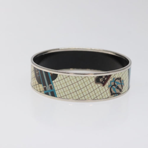 Bracelet Hermès - Bracelet jonc vintage en métal bleu 58 Facettes vcfuy6