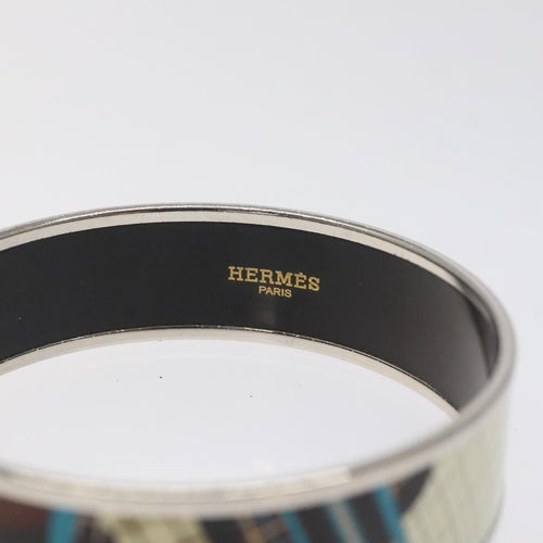 Bracelet Hermès - Bracelet jonc vintage en métal bleu 58 Facettes vcfuy6