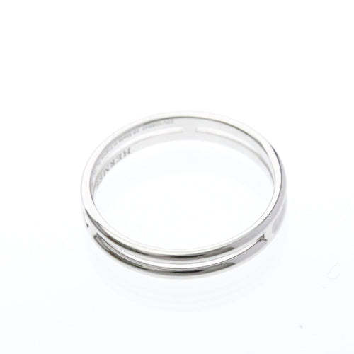 Bague 58 Hermès Ariane - Alliance en or blanc 18 carats 58 Facettes r7mobb37x8