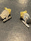 Boutons de manchette Boutons de manchette - Têtes de mort en or gris et or jaune 750 58 Facettes 180109/29