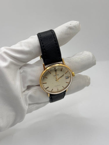 Montre Omega Genève - Montre automatique en or jaune 18K 58 Facettes 1793