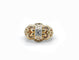 Bague 54 Bague ancienne ajourée en or jaune 18 carats et diamant 58 Facettes 147/14