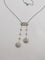 Collier Collier négligé Art déco en or 18k et diamants 58 Facettes Collier O2676