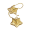 Boucles d'oreilles Boucles d'oreilles étoiles en or jaune 18 carats 58 Facettes PE1