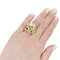 Bague 50 Bague Roberto Coin, or rose, émail et diamants. 58 Facettes 35542
