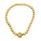 Collier Collier perles gold, or jaune, diamants, saphirs jaunes. 58 Facettes 35547