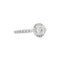 Bague 53 Bague Cartier, "Destinée", platine et diamants. 58 Facettes 35528