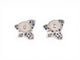 Boucles d'oreilles Mauboussin Tu es la sublime fleur de ma vie - Boucles d’oreilles en or blanc 18k et saphir 58 Facettes 274234