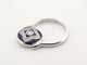 Bague 53 De Beers Lotus Enchanted - Bague en or blanc 18k, diamants et émail bleu 58 Facettes 274231